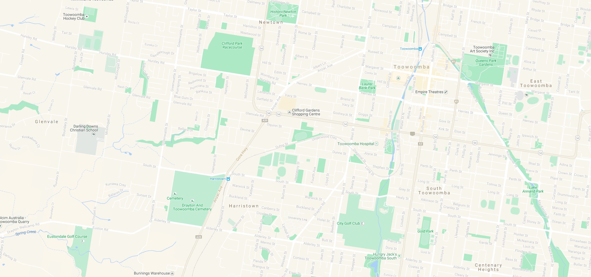 map-toowoomba | Southern Cross Protection