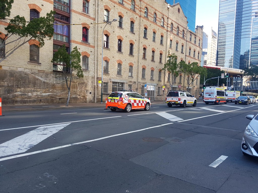 barangaroo sydney emergency drill